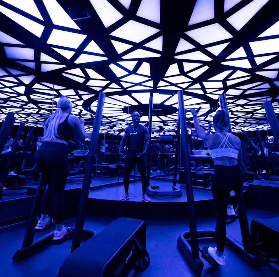 CLMBR Workout blue room